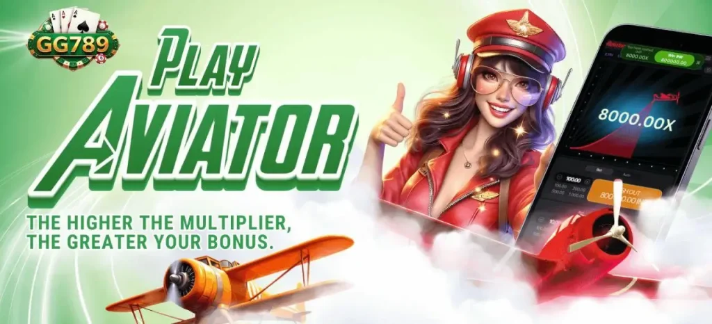 GG 789 Aviator game banner